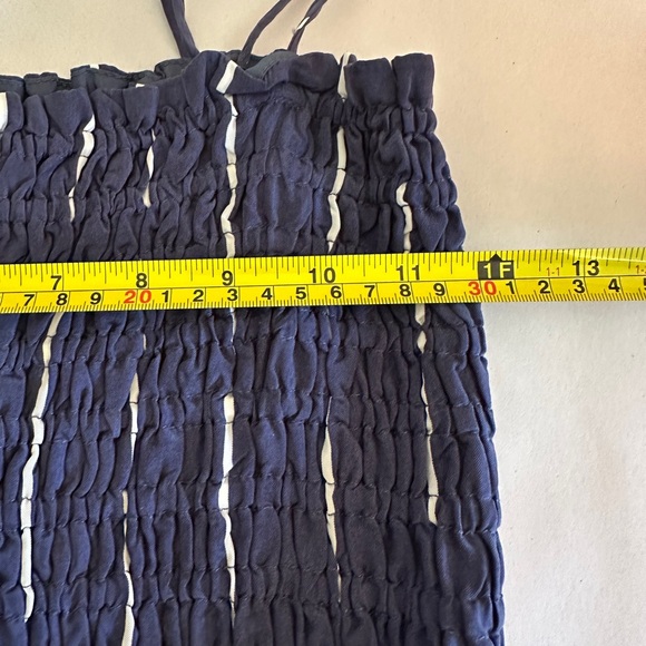 Left on Friday Cabana Maxi Dress in Varsity / Coconut - Size S/M - Picture 10 of 11